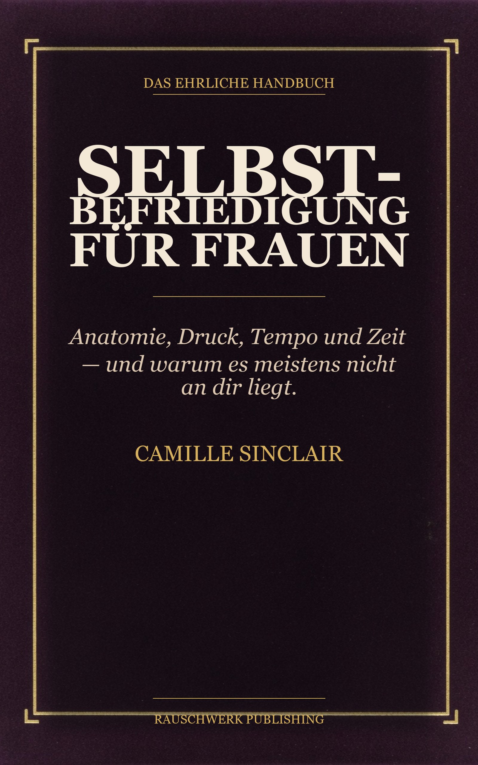 Cover: Selbstbefriedigung für Frauen