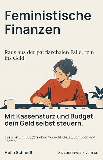 Originalcover: Feministische Finanzen von Hella Schmidt.