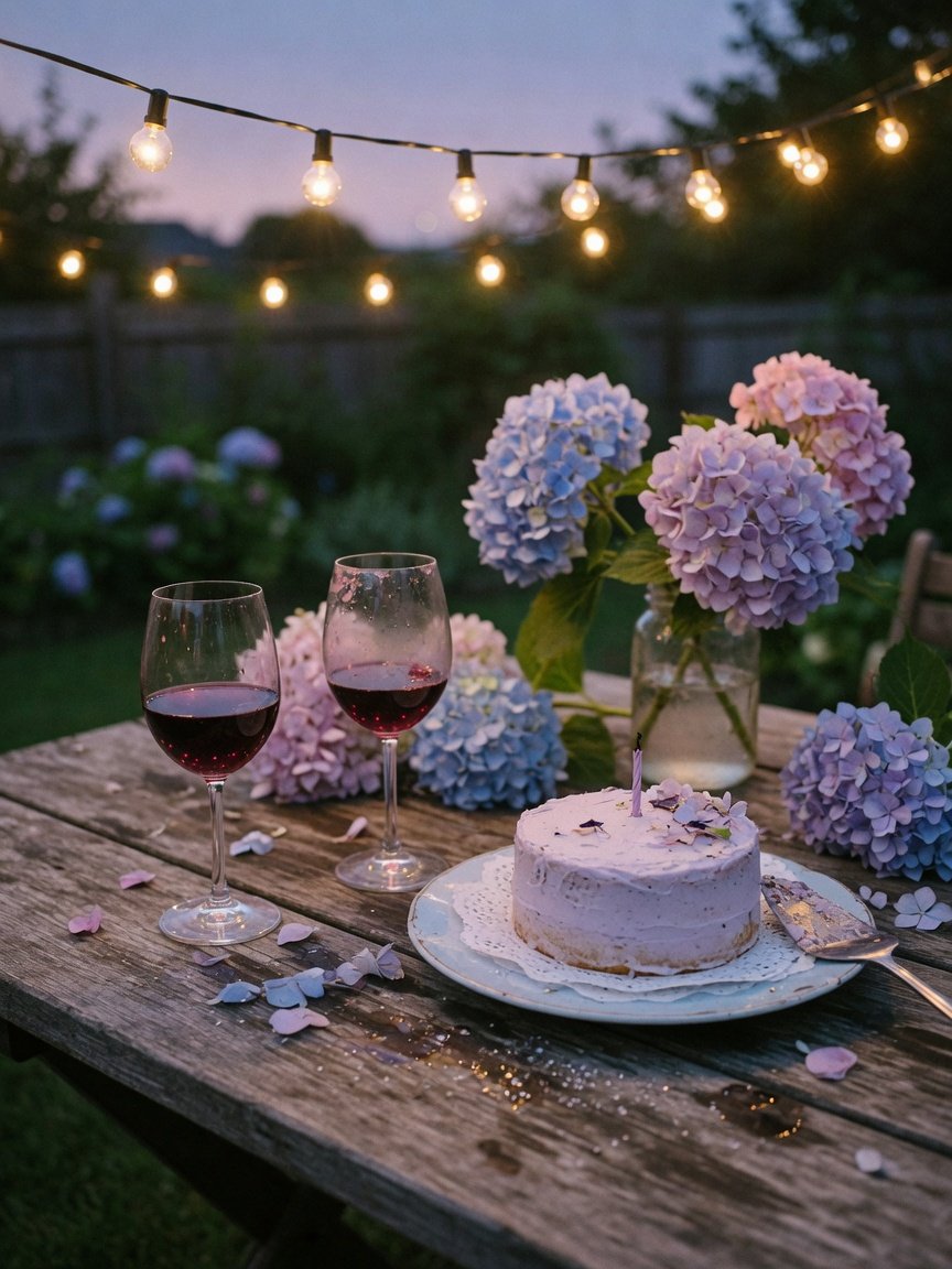 Kuchen am Abend